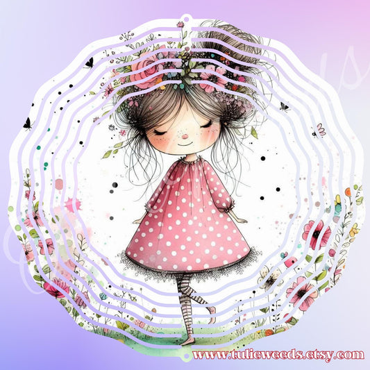 Wind spinners, yard decorations, spinners, metal signs, handmade sign, outdoor signs, tail ball spinner, swivel garden decoration, garden