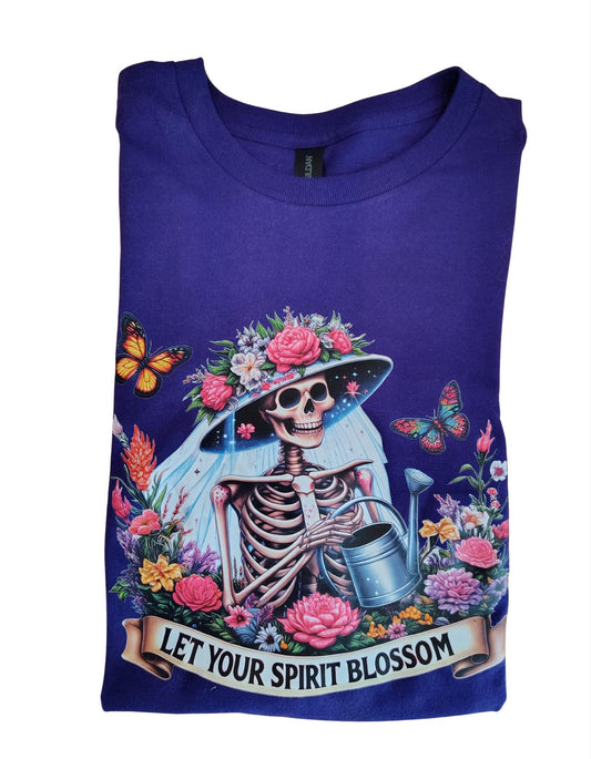 Halloween T-shirt, purple shirt, clothes, skulls, shirts, fall clothes,