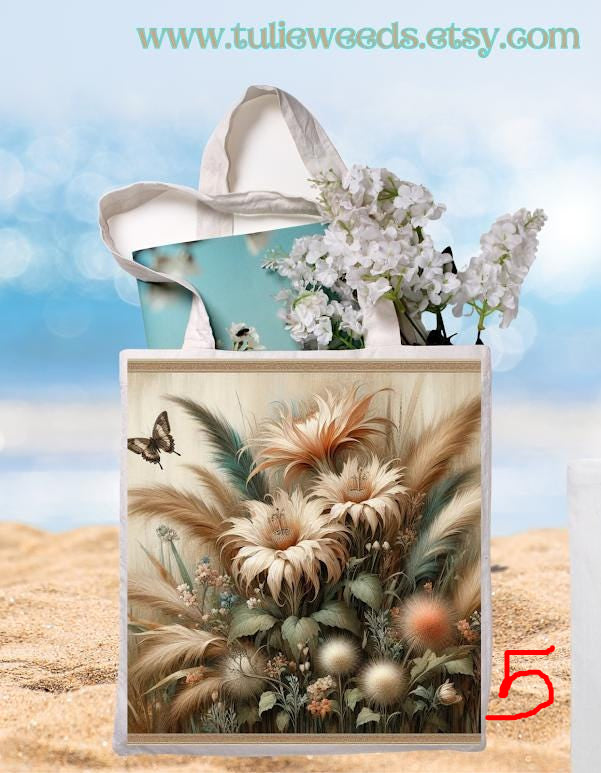 Tote bag, girl, totes, handbag, picnic bag, shopping bag, book bag, purse, canvas, flower tote, butterflies, beach bag, travel tote, giftbag