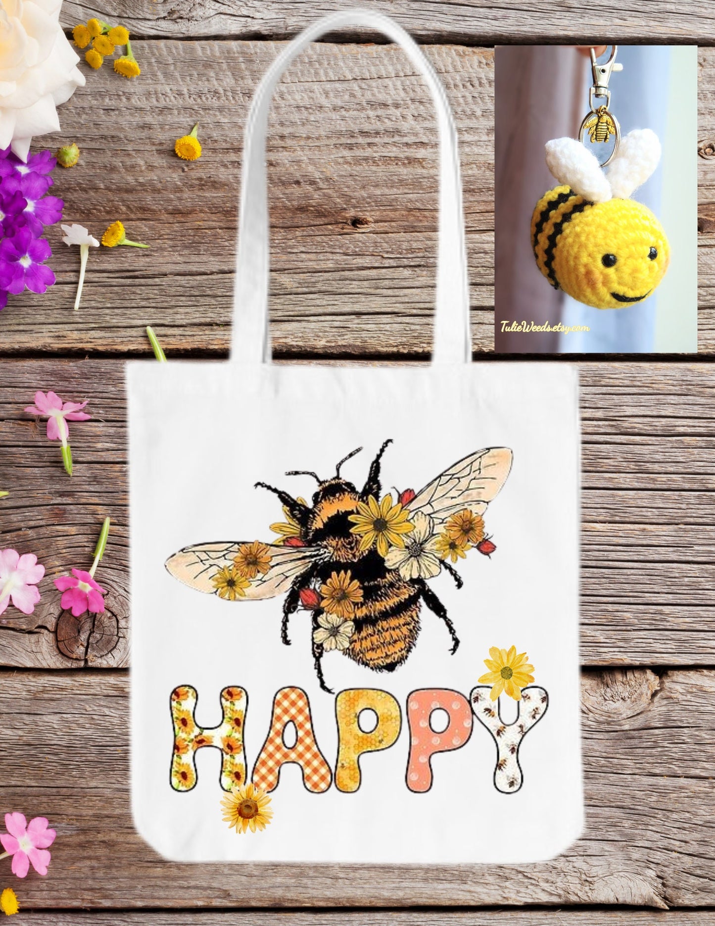 Tote bag, bee tote, purse, beach bag, shopping bag, coffee, drinking coffee, gift ideas, carry bag,