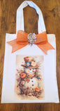 Snowman Tote Bag