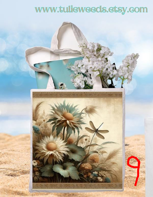 Tote bag, girl, totes, handbag, picnic bag, shopping bag, book bag, purse, canvas, flower tote, butterflies, beach bag, travel tote, giftbag