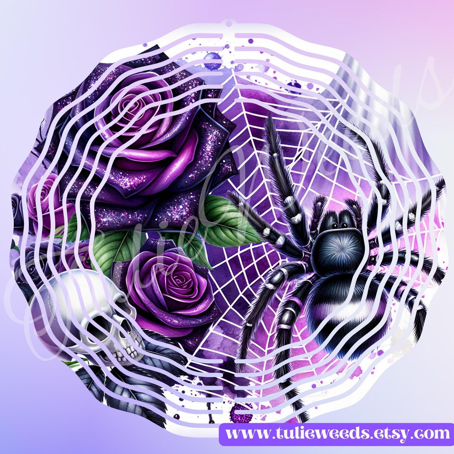 Wind spinners, yard decorations, witches, metal signs, handmade sign, outdoor signs, tail ball spinner, Halloween, garden decor, fall, skull