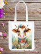 Where's the moo cow tote, tote bag, purses, canvas tote, shopping bag, beach bag, apparel, gift bag, cows, travel bag, brown cow, mothers