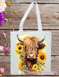 Tote bags, canvas bags, cows, beach bag, grocery bag, gift bag, farm animals, purse, totes, gift ideas, carry all