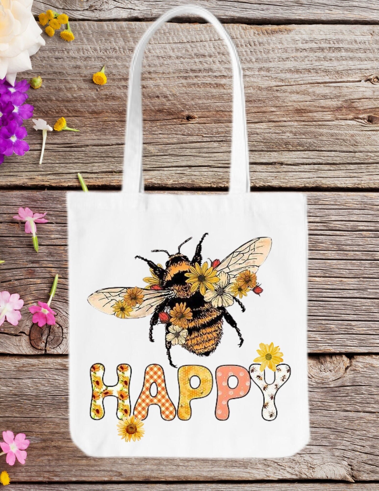 Tote bag, bee tote, purse, beach bag, shopping bag, coffee, drinking coffee, gift ideas, carry bag,