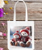 Holiday Bear Totes