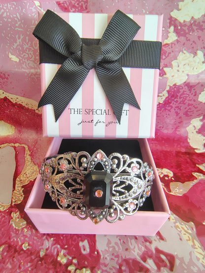 Gift box set of delightful and cozy pink themed goodies